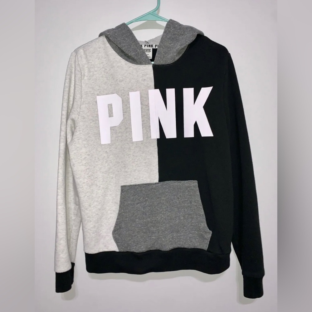 COPY - Victoria's Secret Pink Pullover Logo Women’s Hoodie Black White Gray Siz…